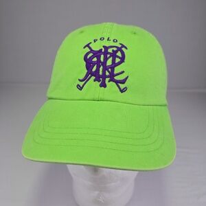 Vintage Ralph Lauren Hat Men Strap Back Polo Spell Out Pony Hype Crest Core Cap
